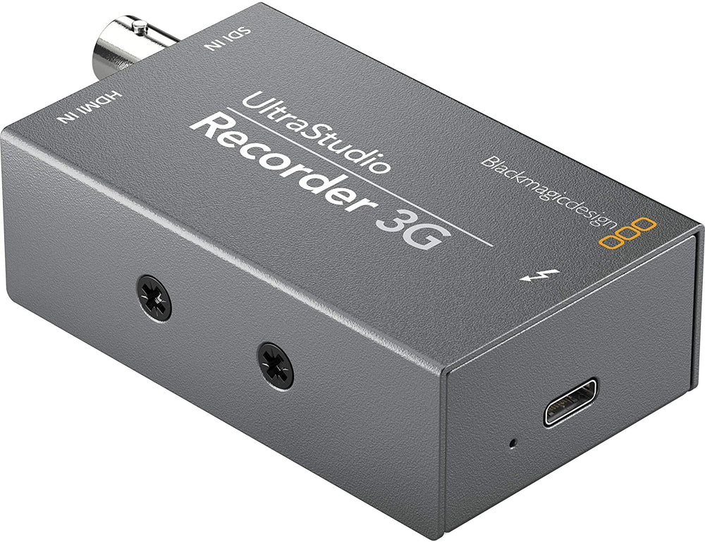 BlackMagic Design UltraStudio Recorder 3G Capture Device ...